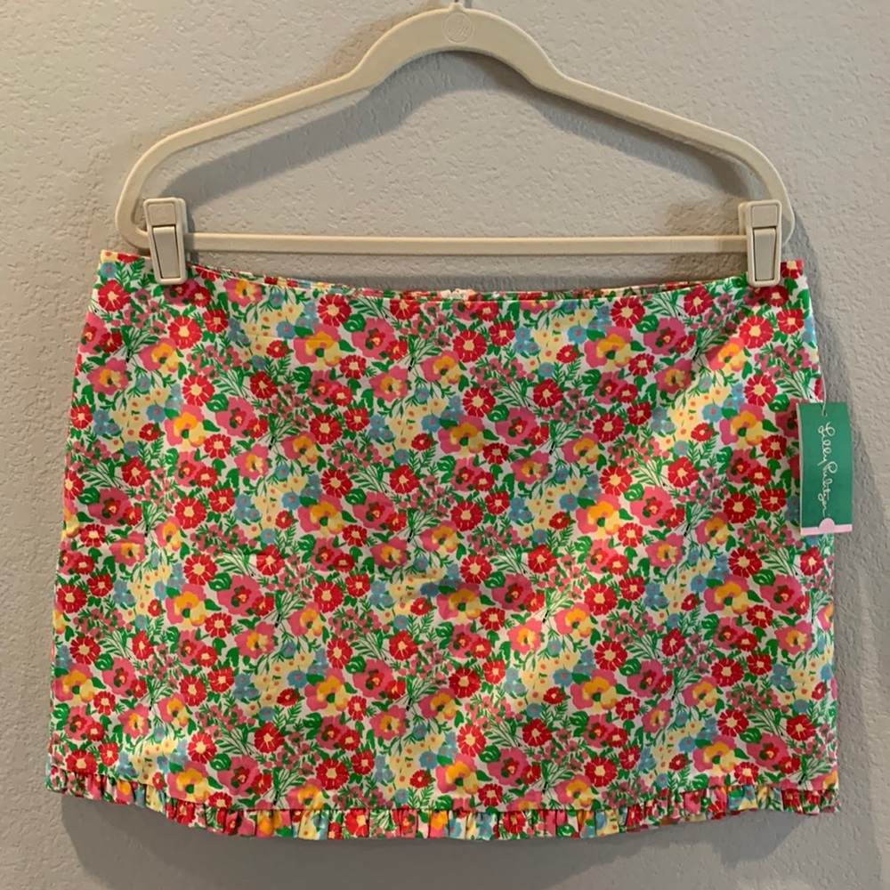 Lily Pulitzer Floral Print Callie Skirt